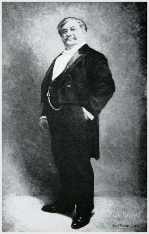 "Мой папа актёр". Эмиль Поулсен (Emil Poulsen, Danish, 1873 – 1958) (19 фото)