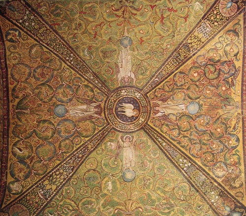 Byzantium (Part 15). Mosaics from the Church of San Vitale, 6th century. - Ravenna, Italy (56 postcards)