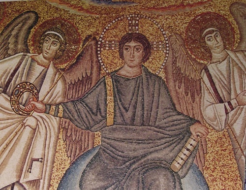 Византия (15 Часть). Мозаики церкви Сан Витале, VI в. - Равенна, Италия (56 открыток)