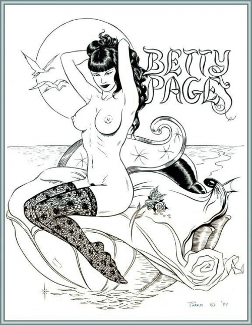 Пинап от художника Bettypage (88 работ)