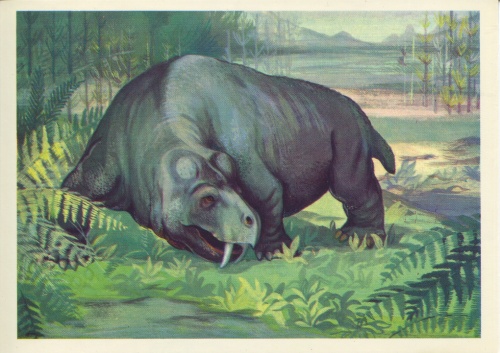Сответские открытки. (12 Часть). Динозавры (32 открыток)