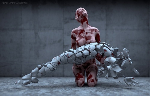 Цифровые скульптуры Adam Martinakis (13 работ)