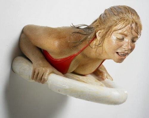 Скульптор реалист Carole Feuerman (105 работ)