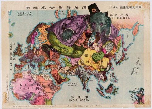 Карикатурные карты Первой Мировой