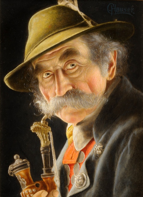 Немецкий художник Carl Heuser (1827-1892) (26 работ)