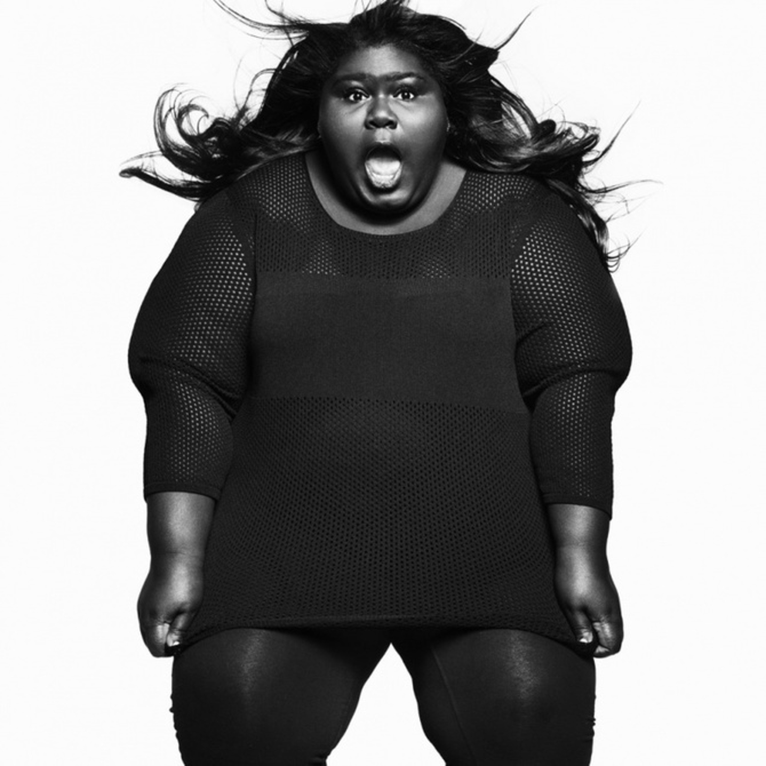 Толстая черная женщина