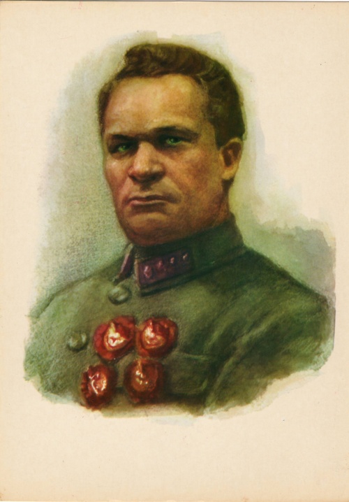 Набор открыток Советские Военачальники-Герои Гражданской Войны (28 фото)