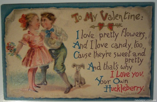 Postcards of the twentieth century - Valentine's Day 7 | Открытки ХХ века - День святого Валентина 7 (355 фото)