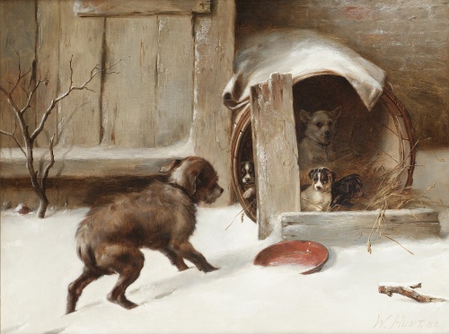 Английский художник Walter Hunt (1861-1941) (38 фото)