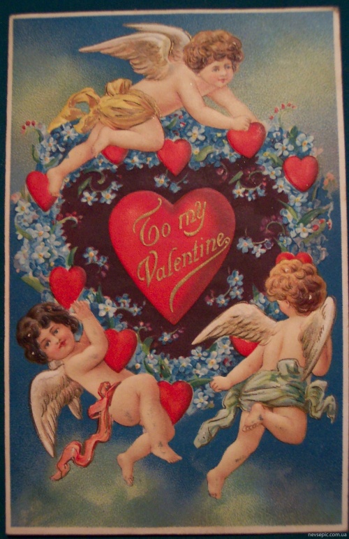 Postcards of the twentieth century - Valentine's Day 6| Открытки ХХ века - День святого Валентина 6 (296 фото)