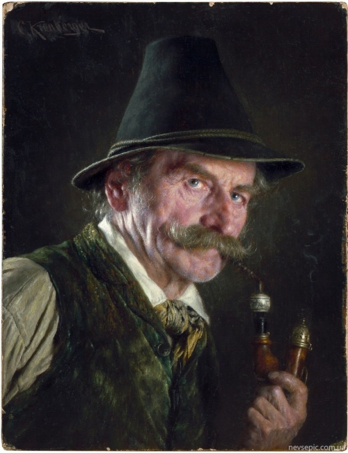 Австрийский художник Carl Kronberger (1841 - 1921) (38 работ)