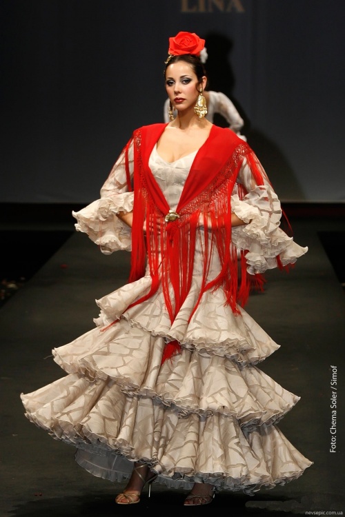 Платья в стиле Фламенко (153 фото)