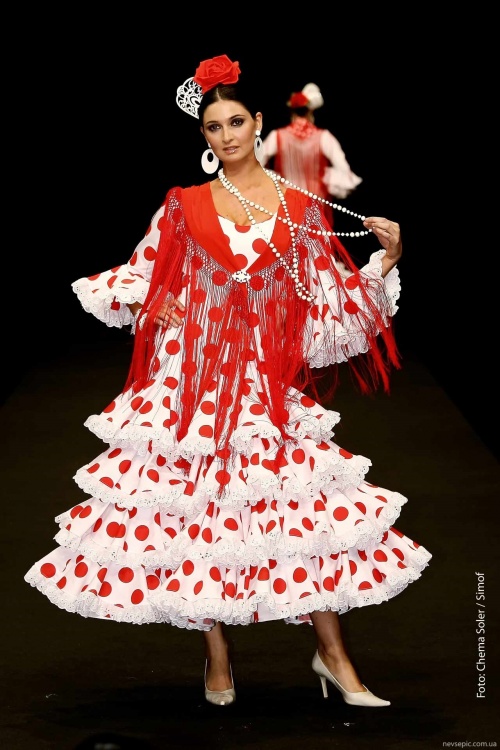 Платья в стиле Фламенко (153 фото)