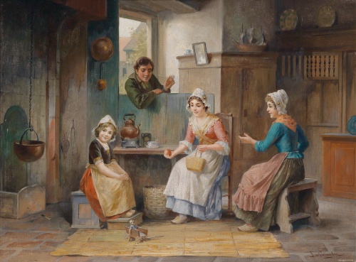 Австрийский художник Franz von Persoglia (1852–1912) (15 фото)