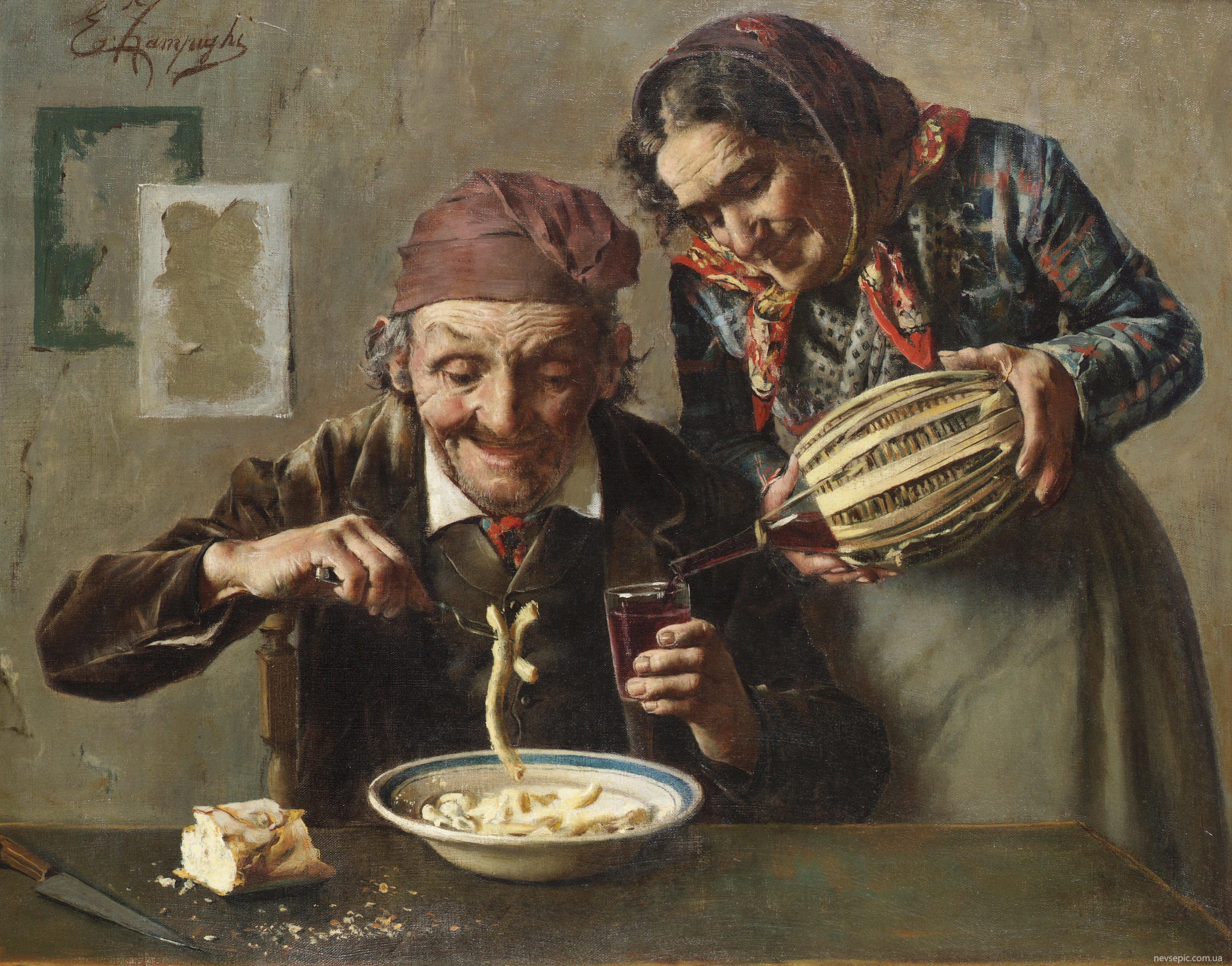 С сюжетом молодые старые. Eugenio Zampighi (1859 - 1944) - итальянский художник. Эугенио Эдуардо Дзампиги(1859 - 1944). Эдуардо Евгенио Зампиги. Eugenio Eduardo Zampighi.