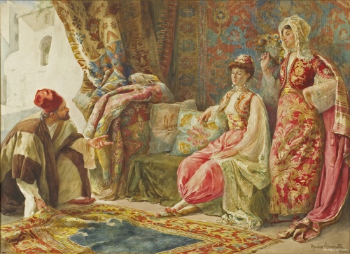 Итальянский художник Amadeo Simonetti (1874-1922) (40 работ)