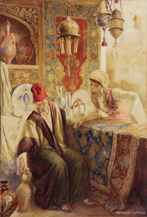 Итальянский художник Amadeo Simonetti (1874-1922) (40 работ)