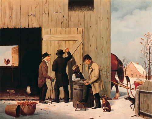 Американский художник George Henry Durrie (1820-1863) (55 фото)