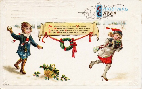 Christmas and New Year 3 - old postcards XX century | Рождество и Новый год 3 - Открытки ХХ века (315 фото)