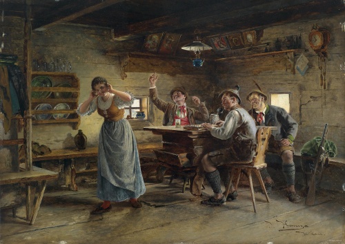 Художник Johann Hamza (Austrian, 1850-1927) (43 работ)