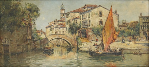 Испанский художник Antonio Maria de Reyna Manescau (1859-1937) (28 работ)